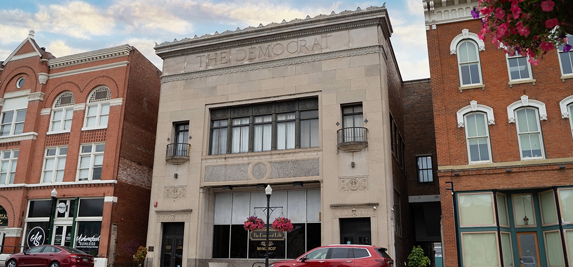 Image of the Democrat Building - Davenport, IA